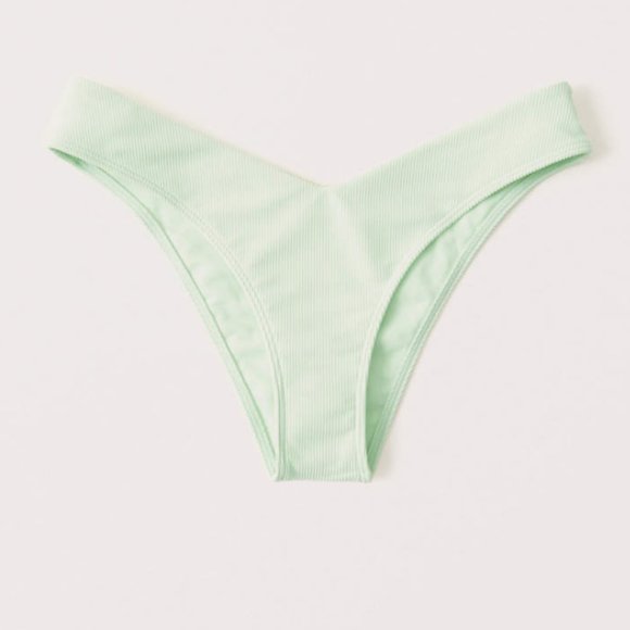 Brand New Women's Abercrombie Ribbed Swim Suit - Picture 2 of 2